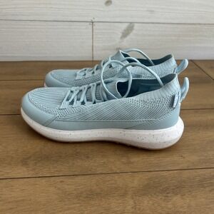 Stroll Women's Size 8 Performance Knit Sport Golf Shoe Cleat Light Blue/Gum NEW